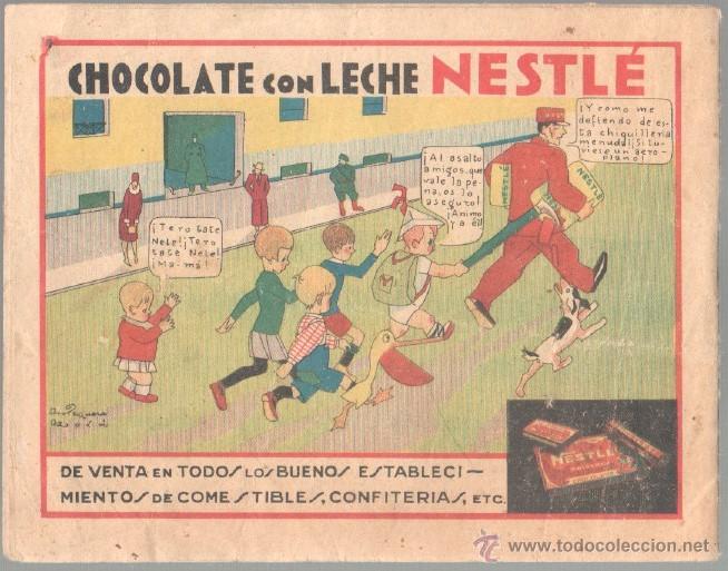 Tebeos: MANOLIN ORIGINAL N&ordm; 9 EDI. NESTL&Eacute; 15 JUNIO 1928 - Foto 2