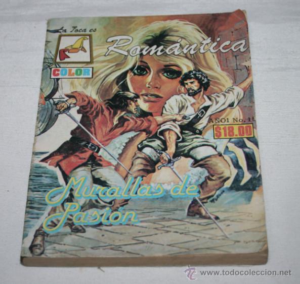 Tebeos: COMIC, ROMANTICA, MURALLAS DE PASION, A&Ntilde;O 1 N&ordm; 18, EDITORAL LA FOCA, COLOR, 256 PAGINAS