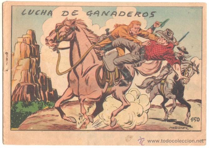 Tebeos: LUCHA DE GANADEROS ORIGINAL 1964 - DIBUJOS DE MARTINEZ OSETE