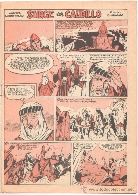 Tebeos: COLECCION HEROES BIBLICOS N&ordm; 10 - Foto 2
