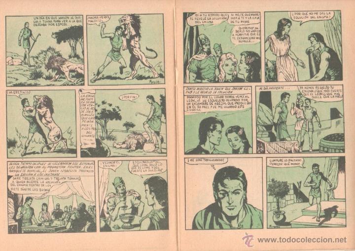 Tebeos: COLECCION HEROES BIBLICOS N&ordm; 11 - SANSON - Foto 2