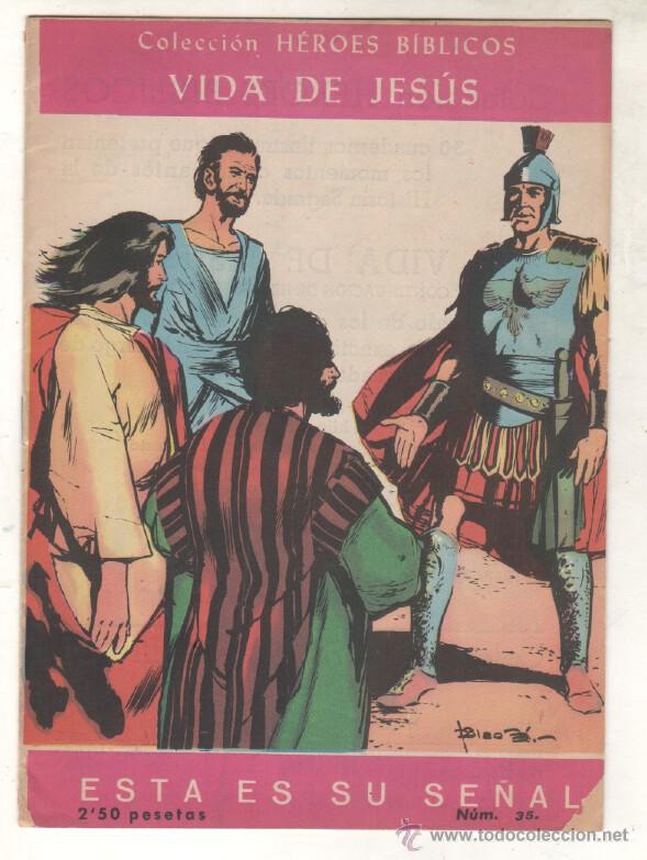 Tebeos: COLECCIONHEROES BIBLICOS N&ordm; 35 VIDA DE JES&Uacute;S - Foto 1