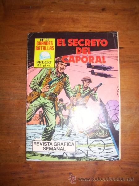 BDs: EL SECRETO DEL CAPORAL. [Grandes Batallas ; 22]