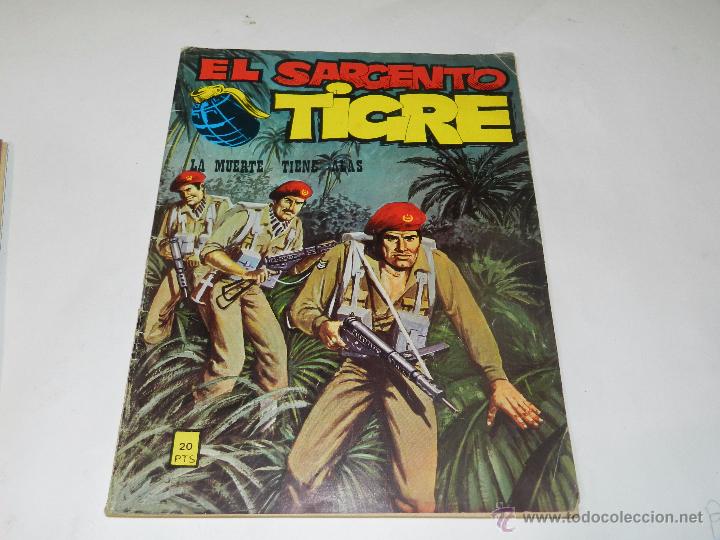 Tebeos: (M4) EL SARGENTO TIGRE NUM 76 , EDC VILMAR , SE&Ntilde;ALES DE USO - Foto 1