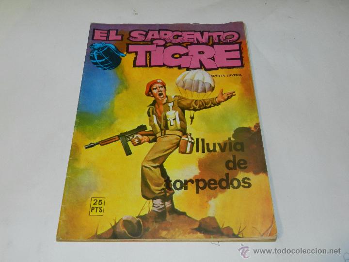 Tebeos: (M4) EL SARGENTO TIGRE NUM  , EDC VILMAR , SE&Ntilde;ALES DE USO - Foto 1