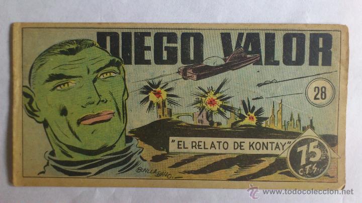 Tebeos: DIEGO VALOR N&ordm; 28 EL RELATO DE KONTAY - Foto 1
