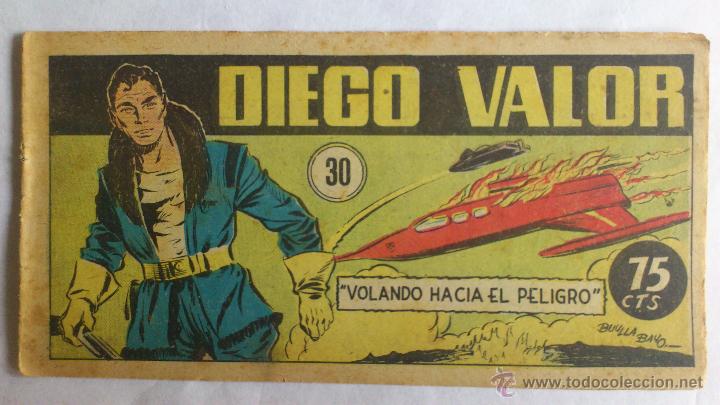 Tebeos: DIEGO VALOR N&ordm; 30 VOLANDO HACIA EL PELIGRO - Foto 1