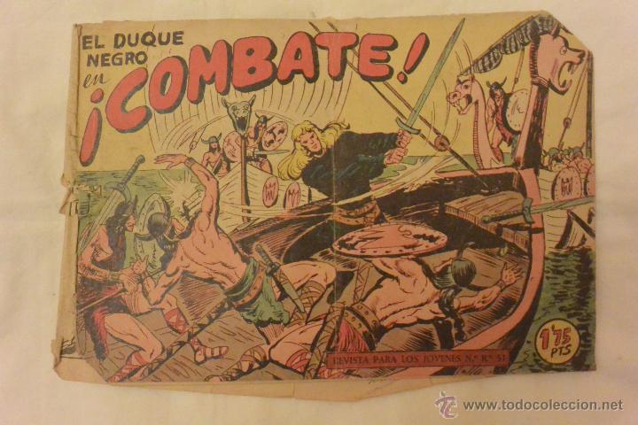 Tebeos: TEBEO EL DUQUE NEGRO EN &iexcl;COMBATE! - Foto 1