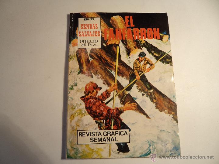 Tebeos: sendas salvajes. n&ordm; 19. Antalbe. (f-2)