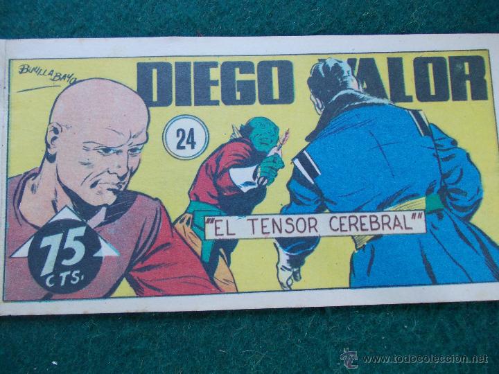 Tebeos: Diego Valor n&ordm; 24 original - Foto 1