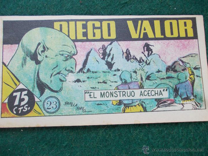Tebeos: Diego Valor n&ordm; 23 original - Foto 1