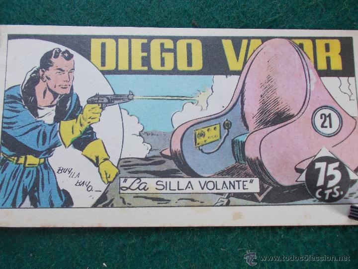 Tebeos: Diego valor original n&ordm;21 - Foto 1