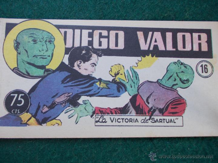 Tebeos: Diego Valor n&ordm;16 original - Foto 1