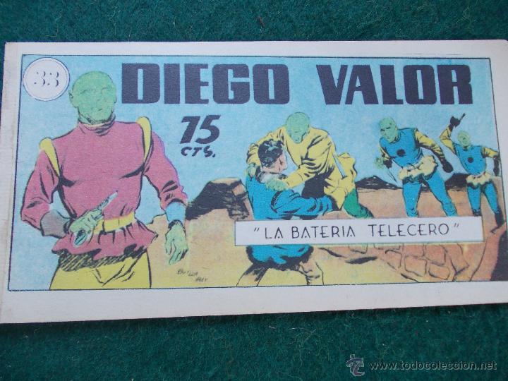Tebeos: Diego valor n&ordm; 33 original - Foto 1
