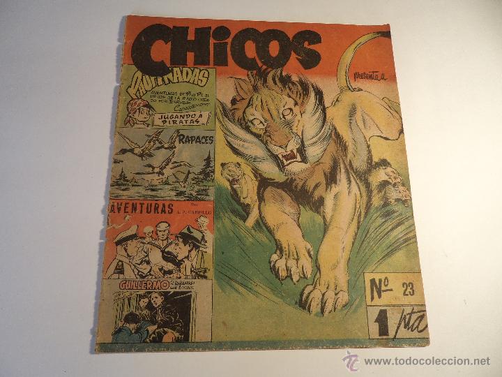 Tebeos: chicos. n&ordm; 23. cid. recortado. (m-7) - Foto 1