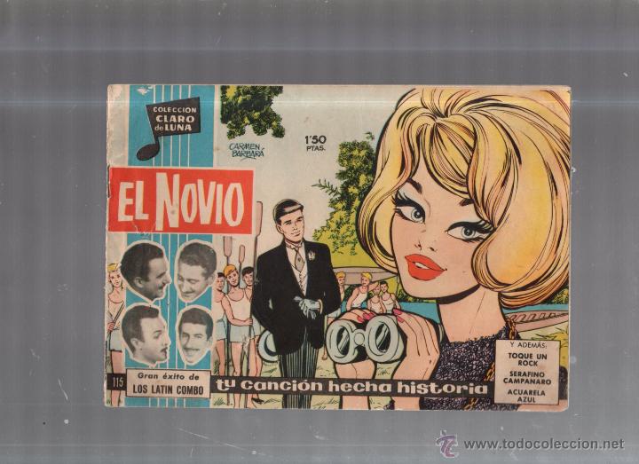 Tebeos: COLECCION CLARO DE LUNA. N&ordm; 115. EL NOVIO - Foto 1