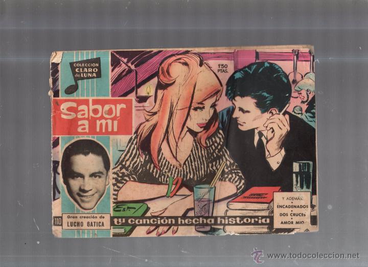 Tebeos: COLECCION CLARO DE LUNA. N&ordm; 110. SABOR A MI - Foto 1
