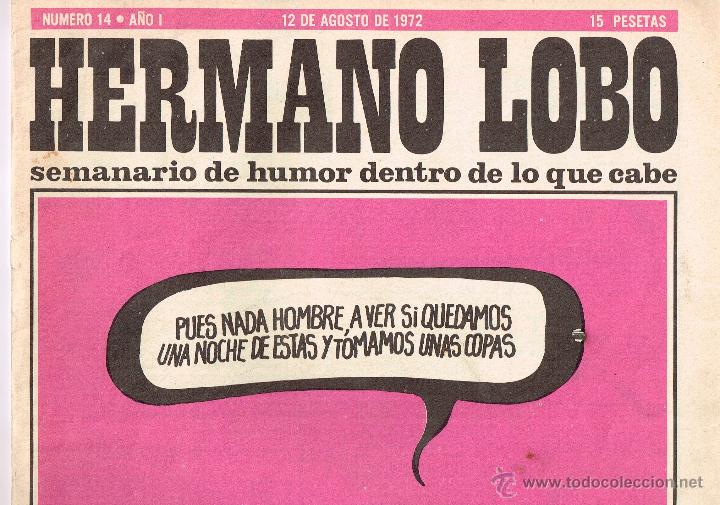 Tebeos: Hermano Lobo,semanario de humor,14 - Foto 1