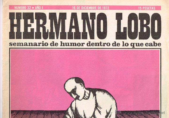 Tebeos: Hermano Lobo,semanario de humor, 32 - Foto 1