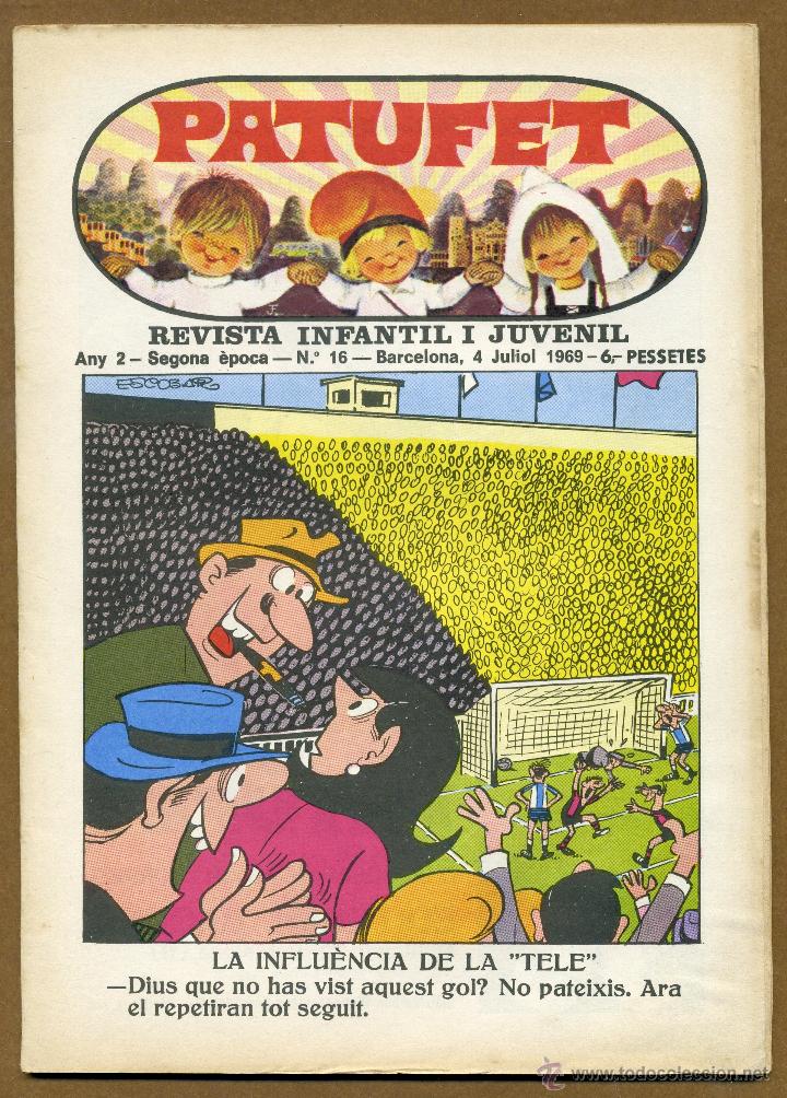Tebeos: PATUFET N&ordm; 16 - 1969 - Foto 1