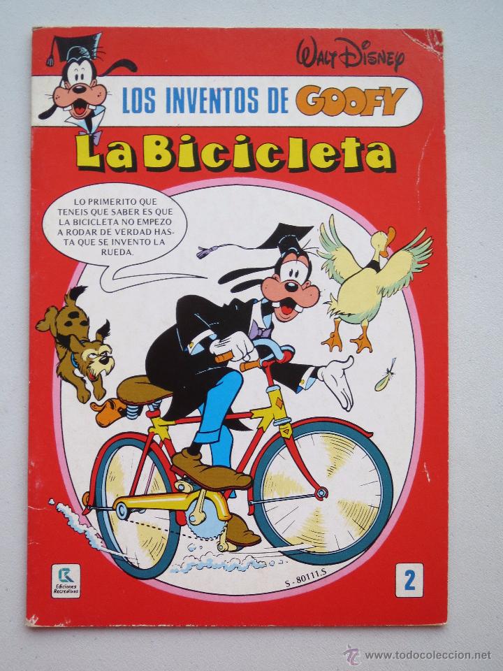 Tebeos: LOS INVENTOS DE GOOFY - LA BICICLETA. - Foto 2