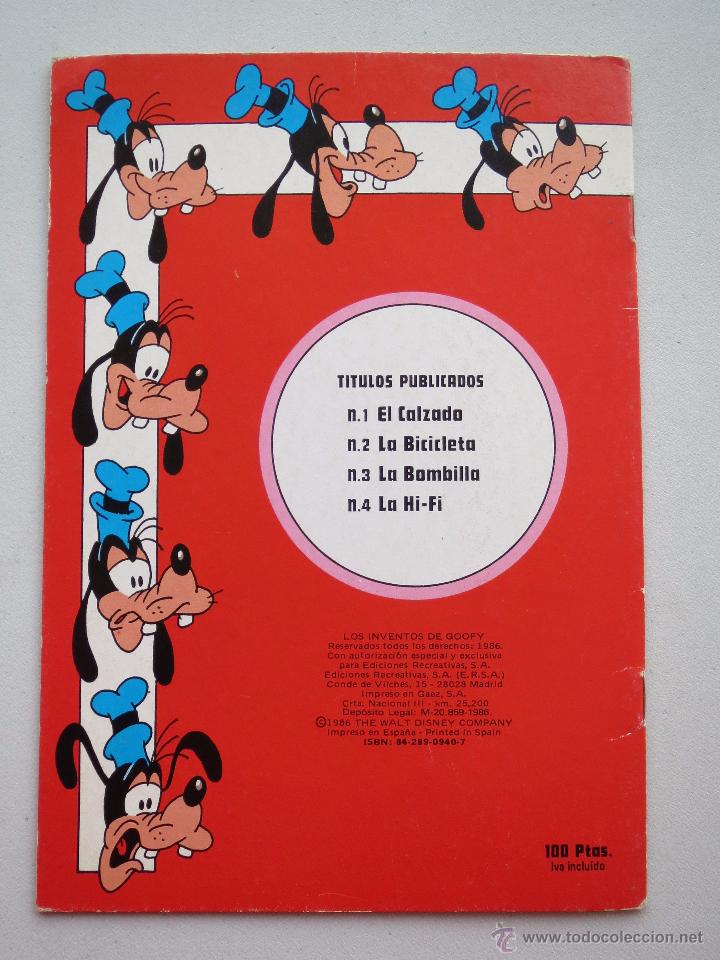 Tebeos: LOS INVENTOS DE GOOFY - LA BICICLETA. - Foto 3