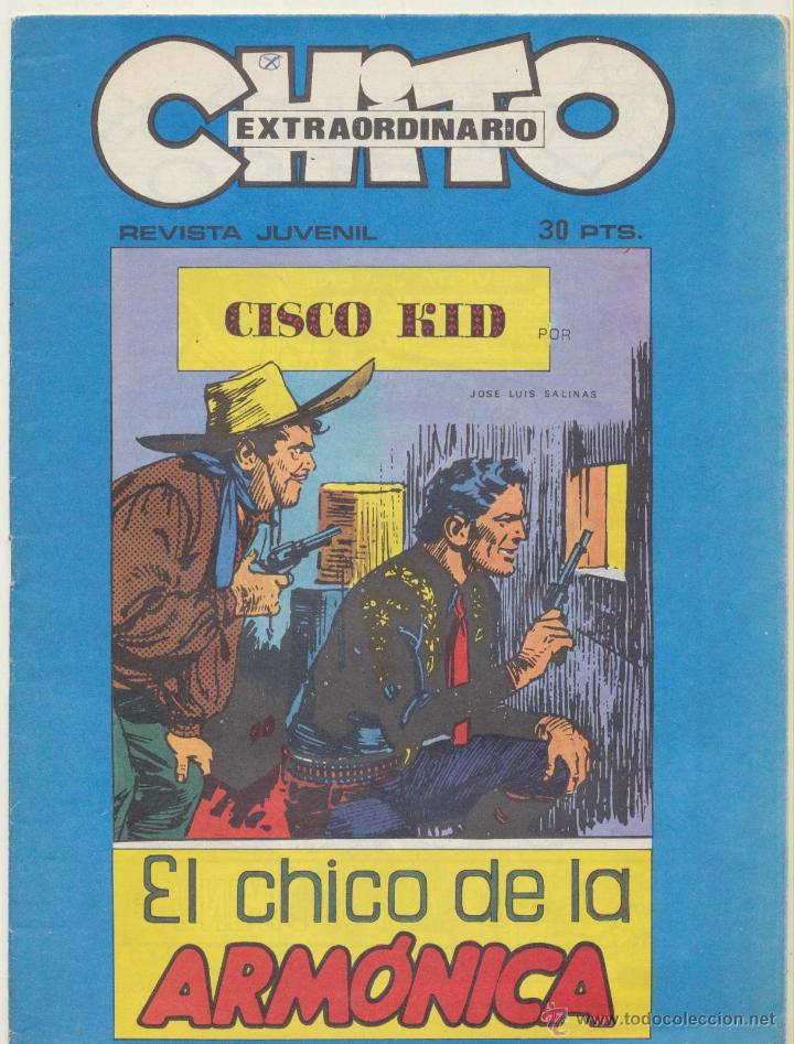 Tebeos: Chito Extraordinario.  Cisco Kid - El Chico de la arm&oacute;nica. - Foto 1