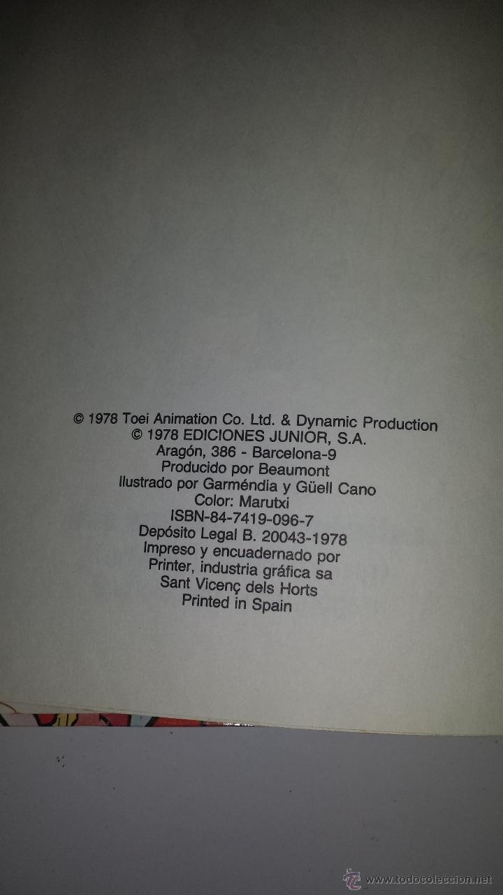 Tebeos: MAZINGER Z (EDICIONES JUNIOR) - Foto 3