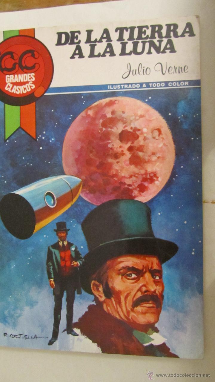 Tebeos: DE LA TIERRA A LA LUNA DE JULIO VERNE (EDICIONES TOPELAS) - Foto 1