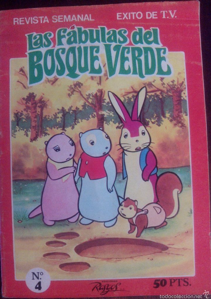 Tebeos: LAS FABULAS DEL BOSQUE VERDE.N&deg;4.EDICIONES RASGOS 1983 - Foto 1