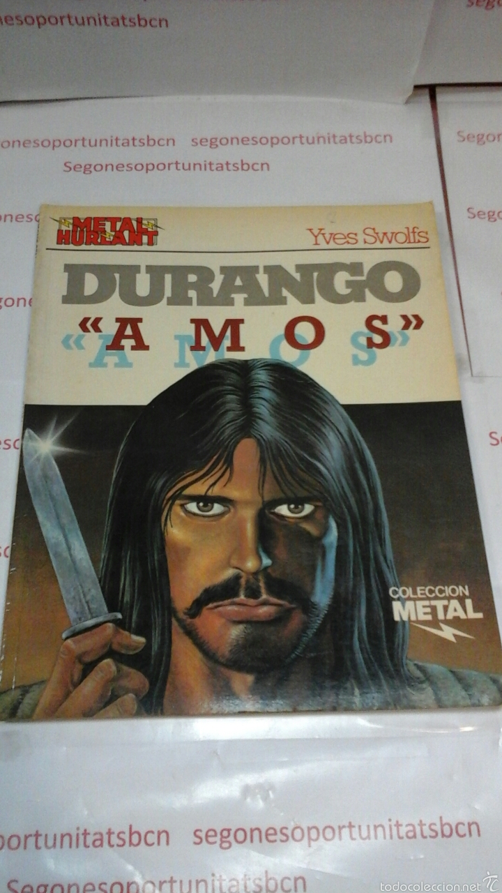 Tebeos: DURANGO - AMOS - N&deg;25 - COLECCI&Oacute;N METAL - EUROCOMIC - Foto 1