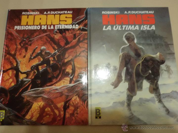 Tebeos: HANS N&ordm; 1 Y 2 ROSINSKI EDICIONES B GRUPO Z COMPLETA - Foto 1
