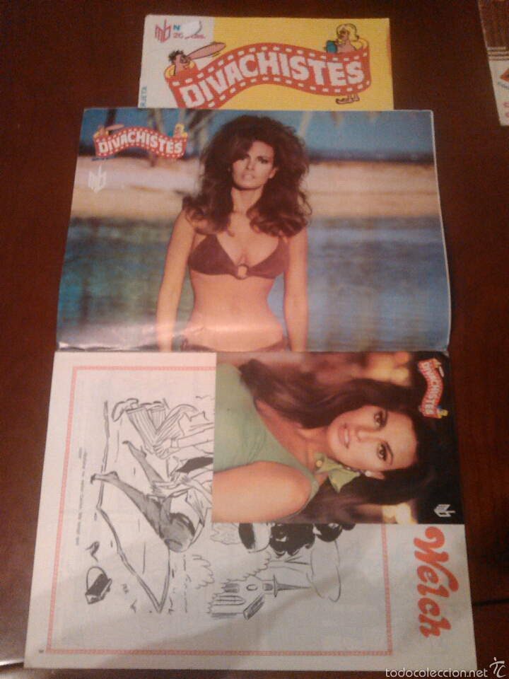 Tebeos: Comic Divachistes n7 Raquel Welch. - Foto 1
