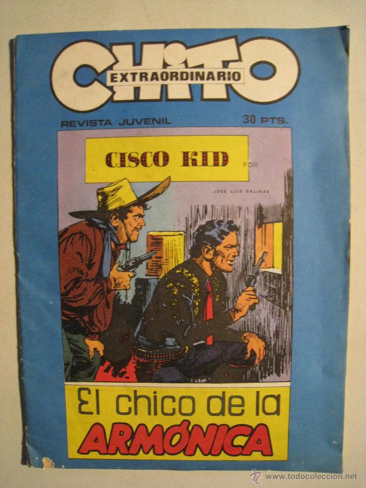 Tebeos: CHITO EXTRAORDINARIO - CISCO KID - EL CHICO DE LA ARMONICA. - Foto 2