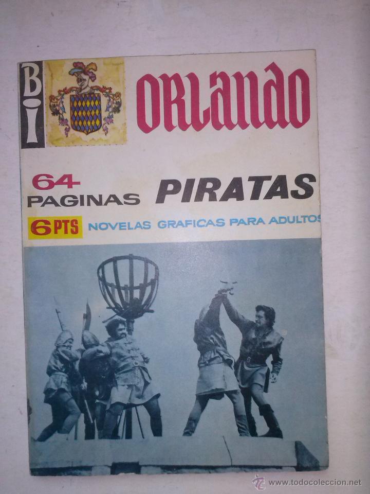 Tebeos: ORLANDO-EDICIONES A DE A- N&ordm; 12 -PIRATAS- 1966-GRAN JAIME JUEZ- RAR&Iacute;SIMO-BUENO-LEA-5353