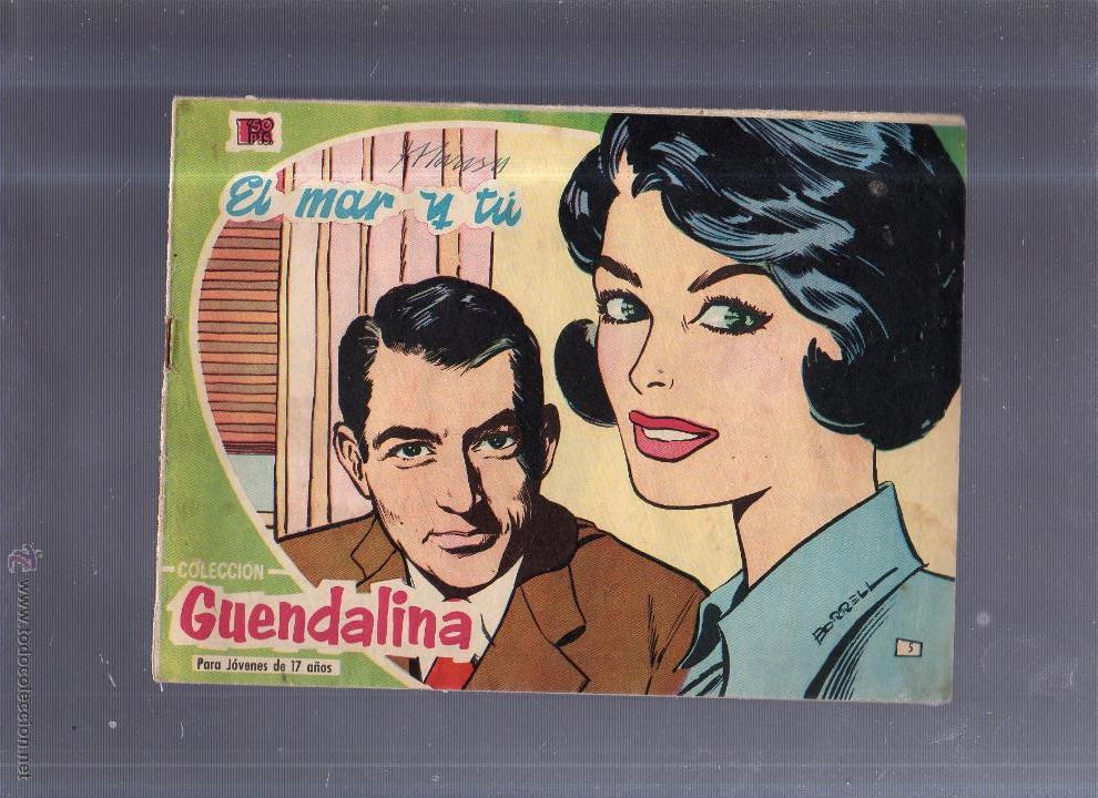 Tebeos: TEBEO COLECCION GUENDALINA. N&ordm; 5. EL MAR Y TU - Foto 1