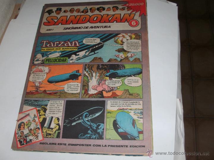 Tebeos: SANDOKAN - NUMERO 6 - - Foto 1