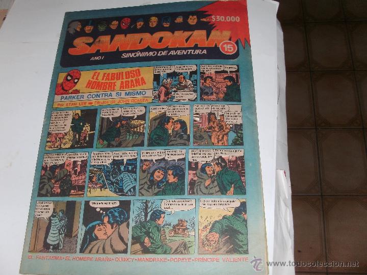 Tebeos: SANDOKAN - NUMERO 15 - - Foto 1