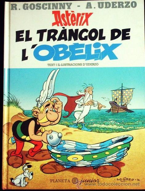 Tebeos: Asterix en catalan El tragol de l obelix El mal trago de Obelix - Foto 2