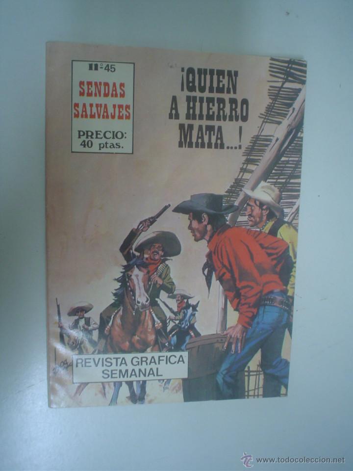 Tebeos: SENDAS SALVAJES N&ordm; 45 - Foto 1