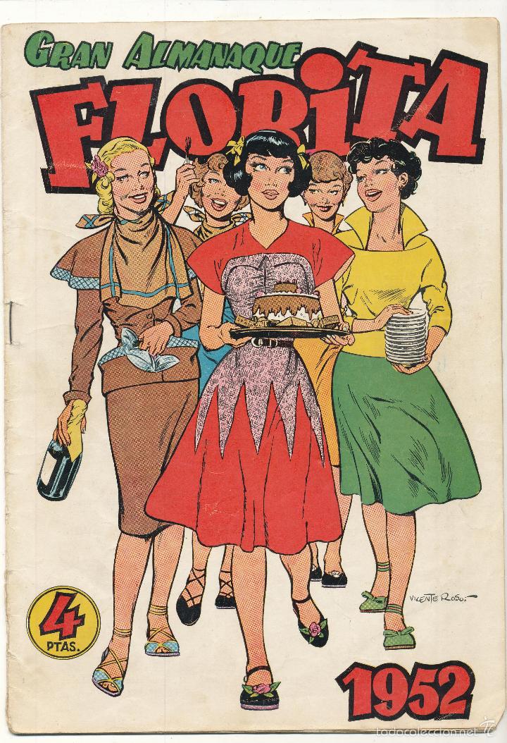 Tebeos: Gran Almanaque Florita  1952. Cliper, - Foto 1