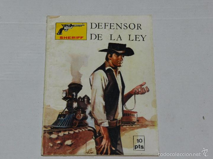 Tebeos: (M0) SHERIFF NUM 122 , EDITORIAL VILMAR 1972 , SE&Ntilde;ALES DE USO - Foto 1