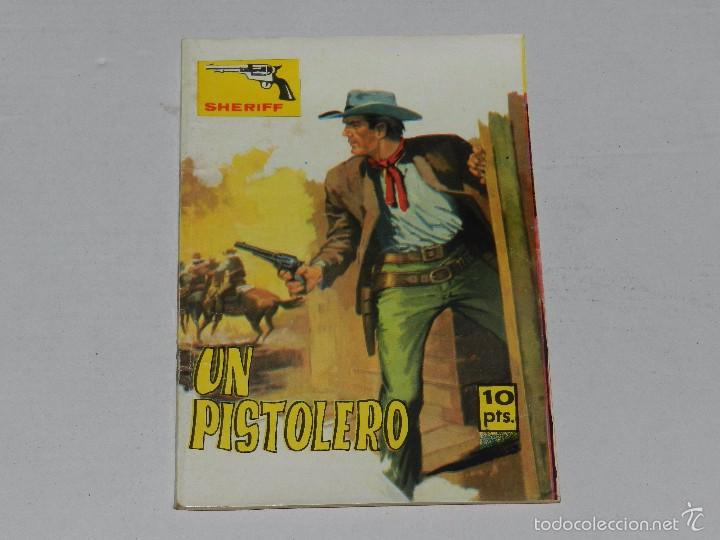 Tebeos: (M0) SHERIFF NUM 123 , EDITORIAL VILMAR 1972 , SE&Ntilde;ALES DE USO - Foto 1