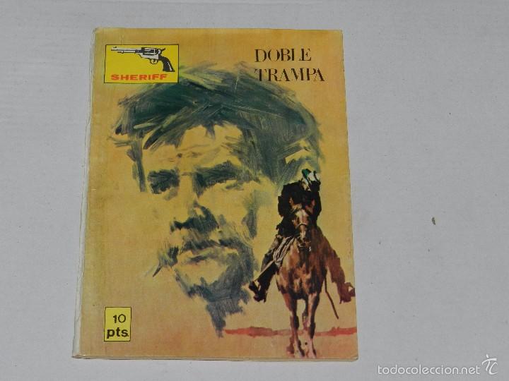 Tebeos: (M0) SHERIFF NUM 112 , EDITORIAL VILMAR 1972 , SE&Ntilde;ALES DE USO - Foto 1