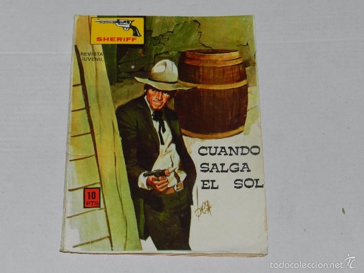 Tebeos: (M0) SHERIFF NUM 108 , EDITORIAL VILMAR 1972 , SE&Ntilde;ALES DE USO - Foto 1