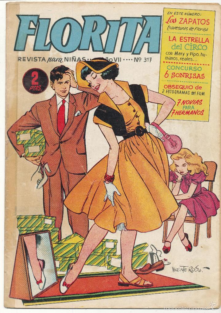 Tebeos: Florita n&ordm;  317. Cliper. - Foto 1
