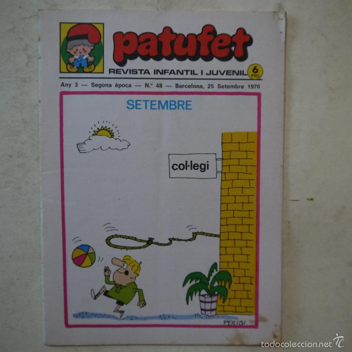 Tebeos: PATUFET. REVISTA INFANTIL I JUVENIL - ANY 3. SEGONA EPOCA. N.&ordm; 48 - 1970