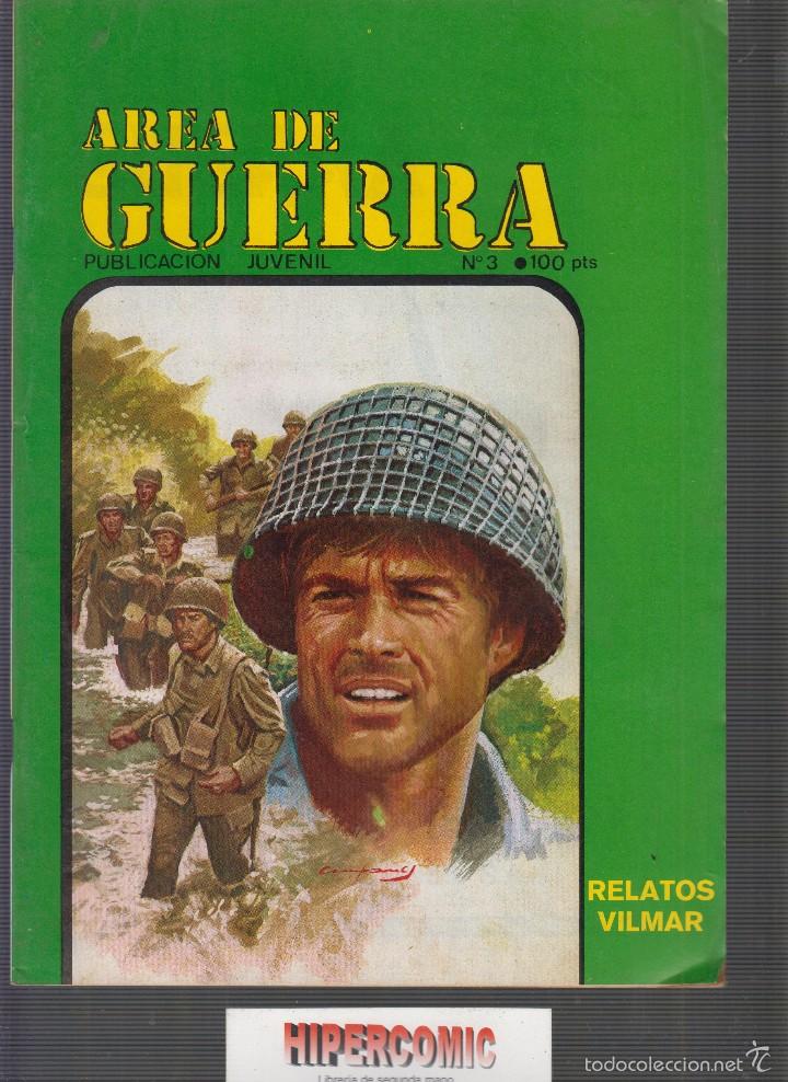 Tebeos: AREA DE GUERRA.,N&ordm; 3 -ED. VILMAR - Foto 1
