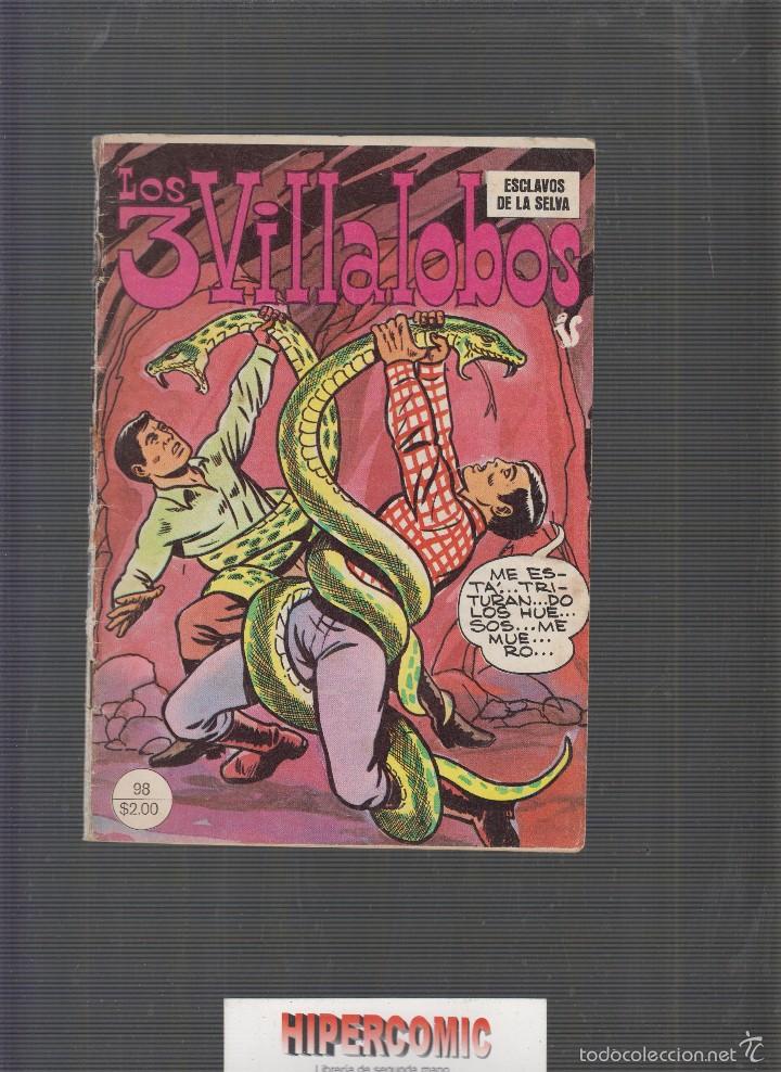 Comics: LOS 3 VILLALOBOS . - EDITADO EN MEXICO A&Ntilde;OS 80