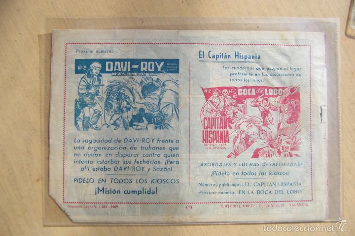 Tebeos: creo, davi - roy n&ordm; 1 - Foto 2